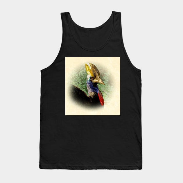 Southern cassowary Tank Top by Guardi